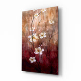 Daisies Glass Wall Art.